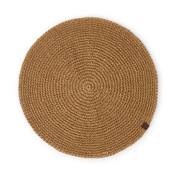 Set de table Round Recycled Paper Straw Ø38 - Natural - Lexington