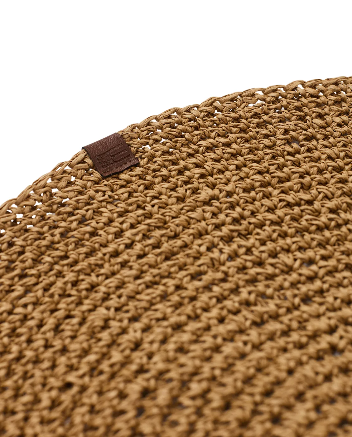 Set de table Round Recycled Paper Straw Ø38, Natural Lexington