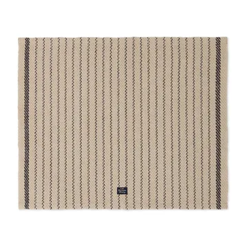 Set de table Striped Jute Cotton 40x50 cm - Beige-dark gray - Lexington