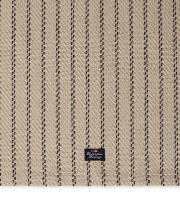Set de table Striped Jute Cotton 40x50 cm - Beige-dark gray - Lexington