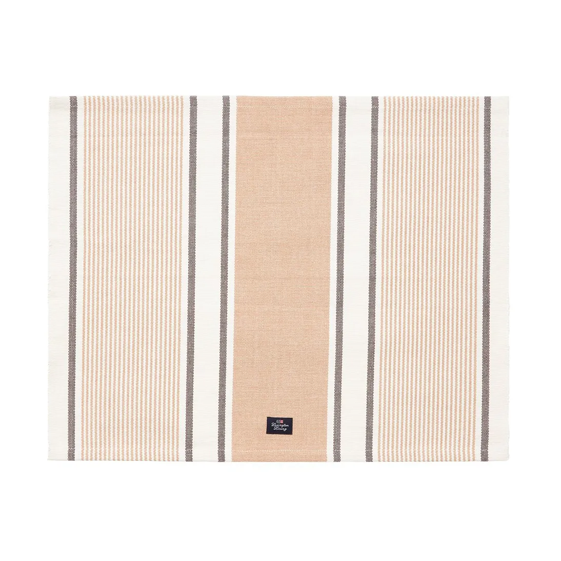 Set de table Striped Organic Cotton 40x50 cm, Beige Lexington