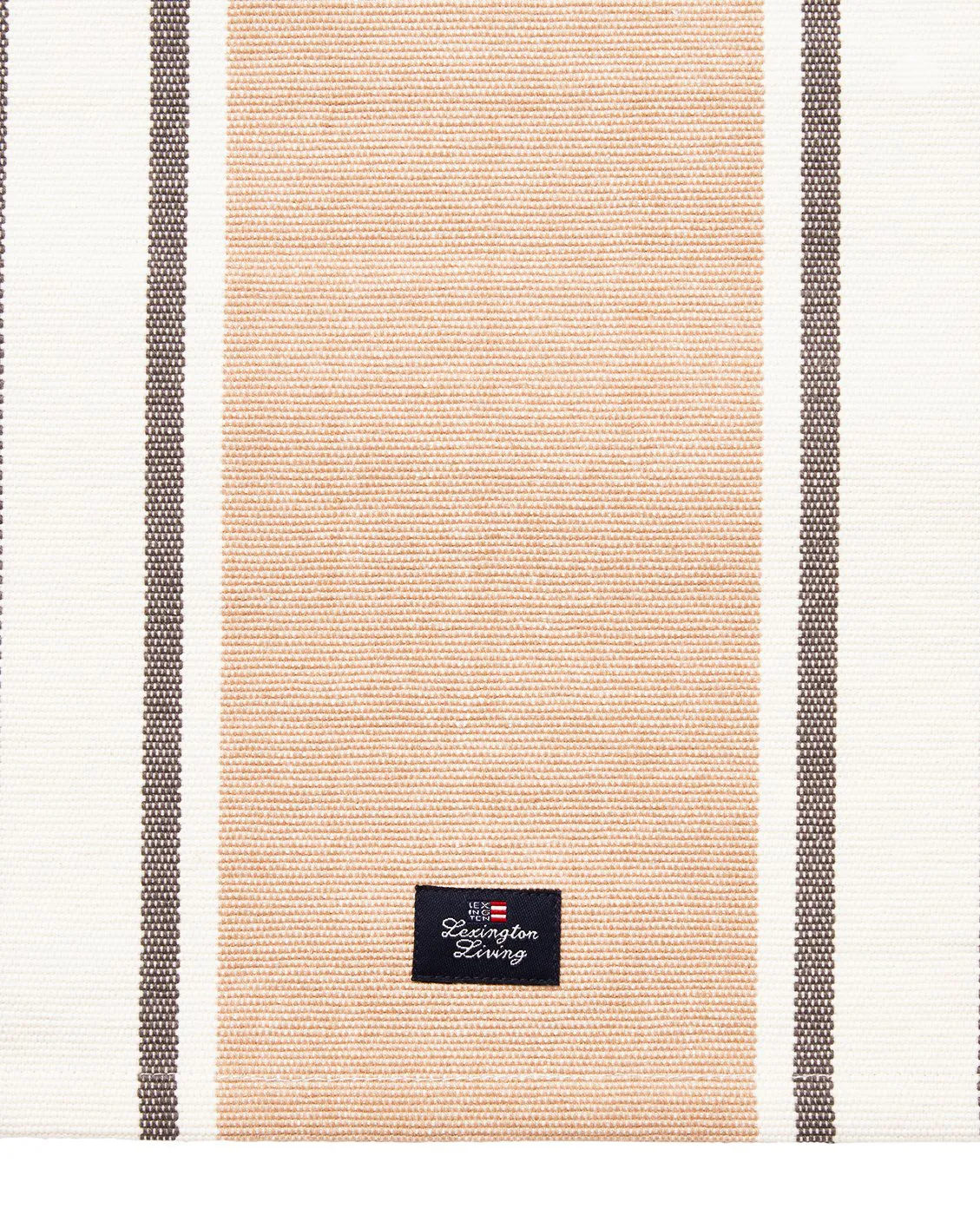 Set de table Striped Organic Cotton 40x50 cm, Beige Lexington