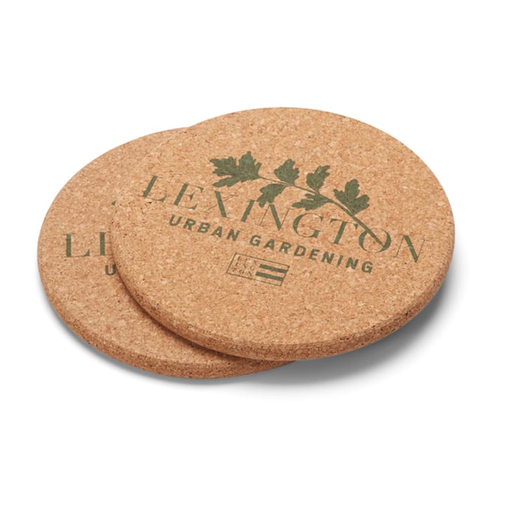 Sous-plats en liège Ø20 cm, lot de 2, Urban gardening Lexington