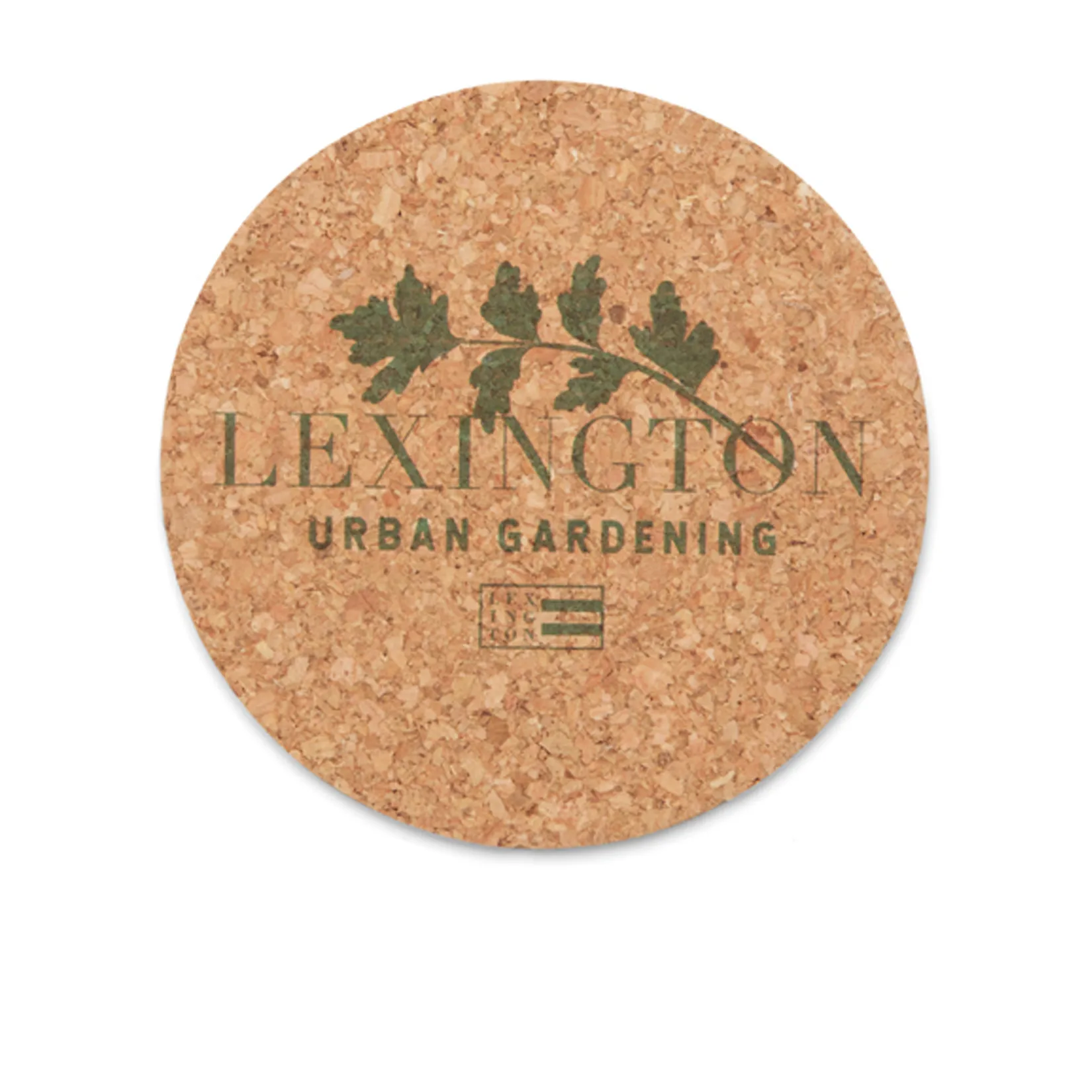 Sous-verres en liège Ø10 cm, lot de 2, Urban gardening Lexington