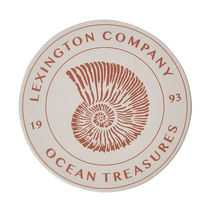Sous-verres Ocean Treasures, lot de 6 - Blue - Lexington