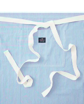 Tablier Striped Oxford BBQ 85x80 cm - Bleu-blanc - Lexington