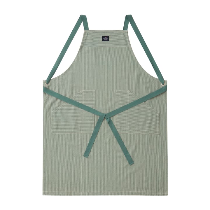 Tablier Striped Oxford - Vert-blanc - Lexington
