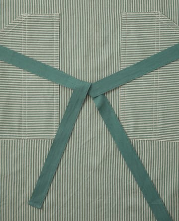 Tablier Striped Oxford - Vert-blanc - Lexington
