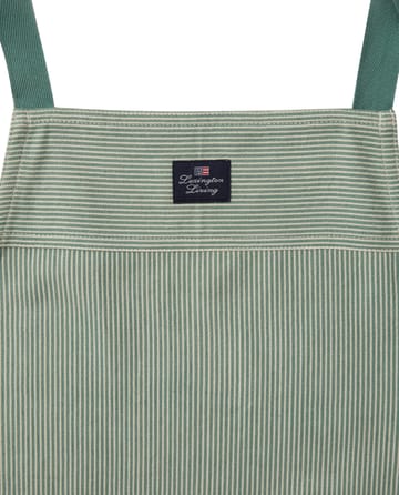 Tablier Striped Oxford - Vert-blanc - Lexington