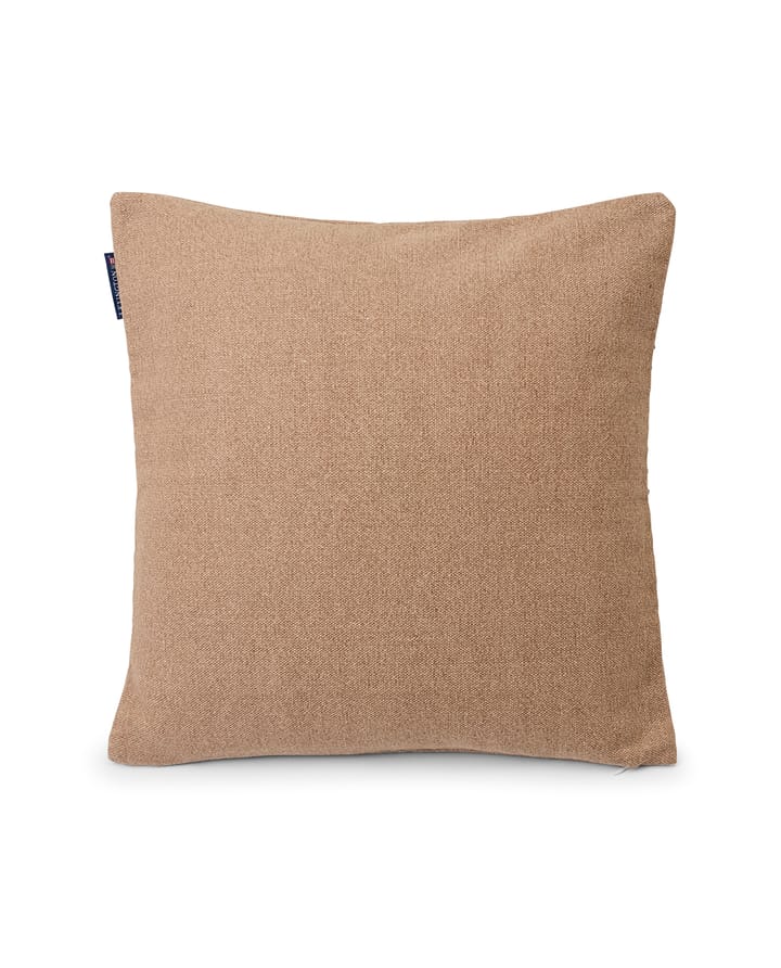 Taie Deco Striped Cotton Canvas 50x50 cm, Beige-gray Lexington