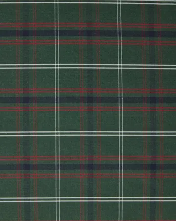 Taie d’oreiller Checked cotton percale - Green-navy, 50x90 cm - Lexington