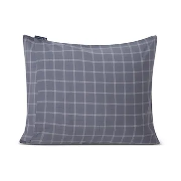 Taie d’oreiller Checked Pinpoint Oxford 50x60 cm - Dove - Lexington