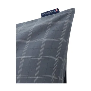 Taie d’oreiller Checked Pinpoint Oxford 50x60 cm - Dove - Lexington
