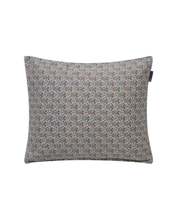 Taie d'oreiller en coton Printed Flowers 50x60 cm - Beige Multi - Lexington