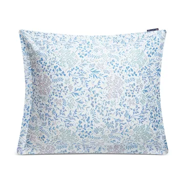 Taie d'oreiller Flower Printed Cotton Sateen 50x60 cm - Bleu - Lexington