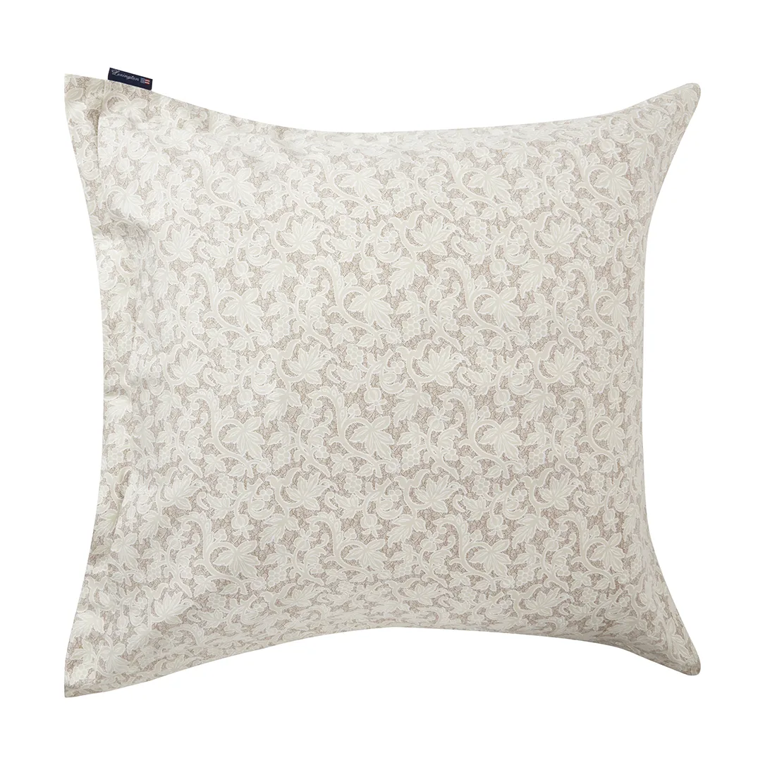 Taie d'oreiller Grapevine Printed 65x65 cm, Beige Lexington