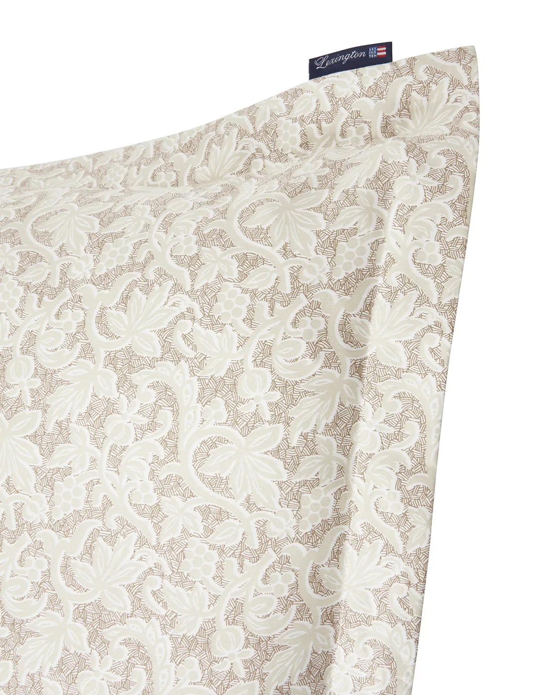 Taie d'oreiller Grapevine Printed 65x65 cm, Beige Lexington