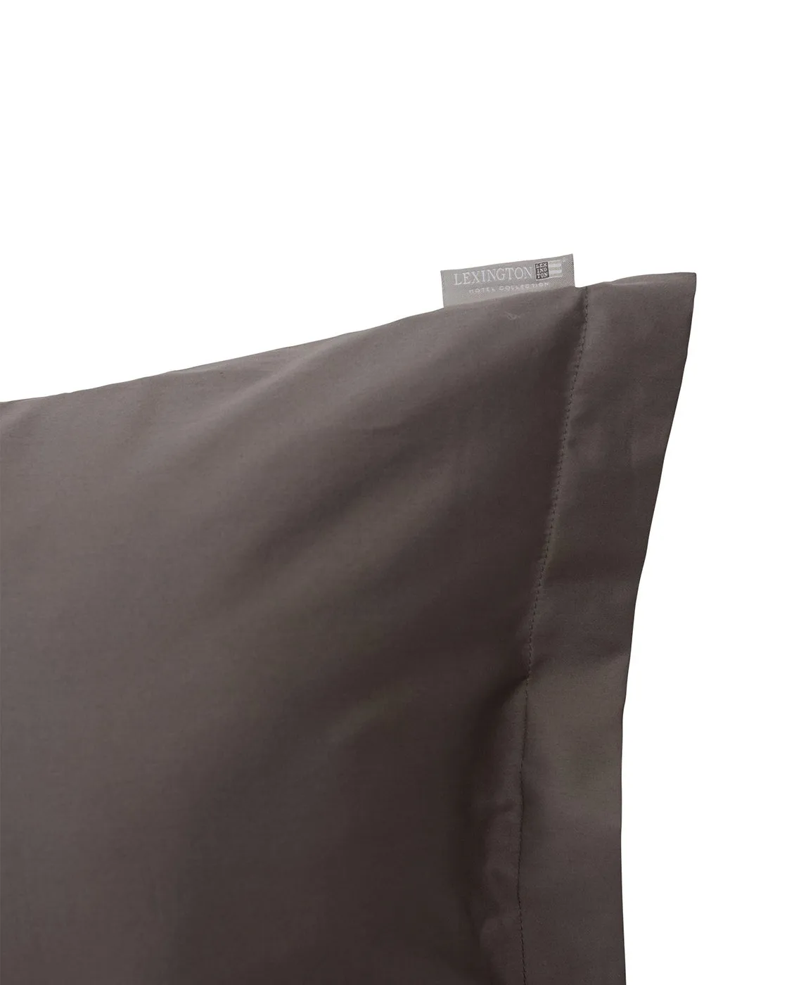Taie d'oreiller Hotel Cotton Sateen 50x60 cm, Charcoal grey Lexington