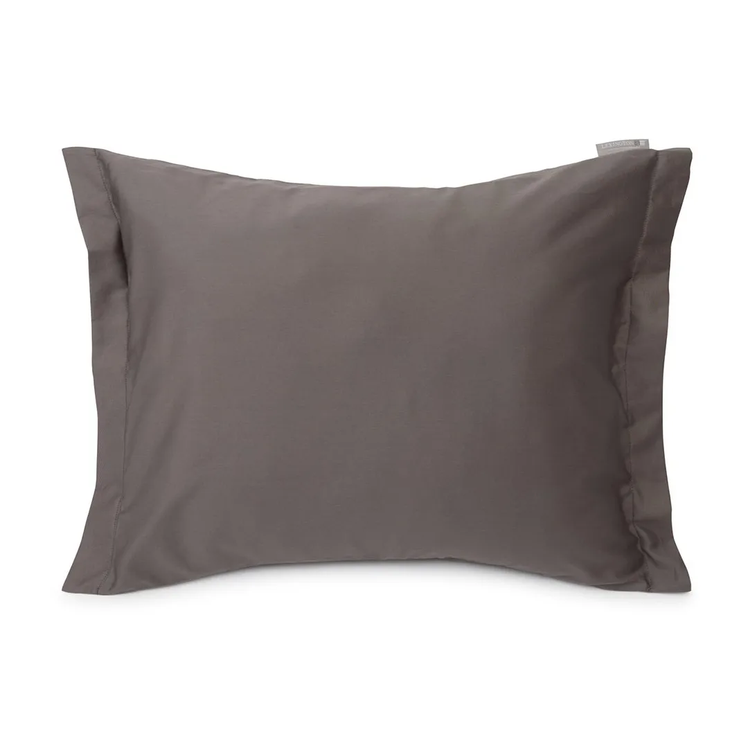Taie d'oreiller Hotel Cotton Sateen 50x90 cm, Charcoal grey Lexington