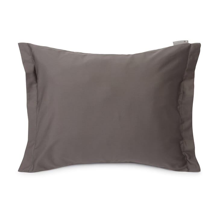 Taie d'oreiller Hotel Cotton Sateen 50x90 cm - Charcoal grey - Lexington