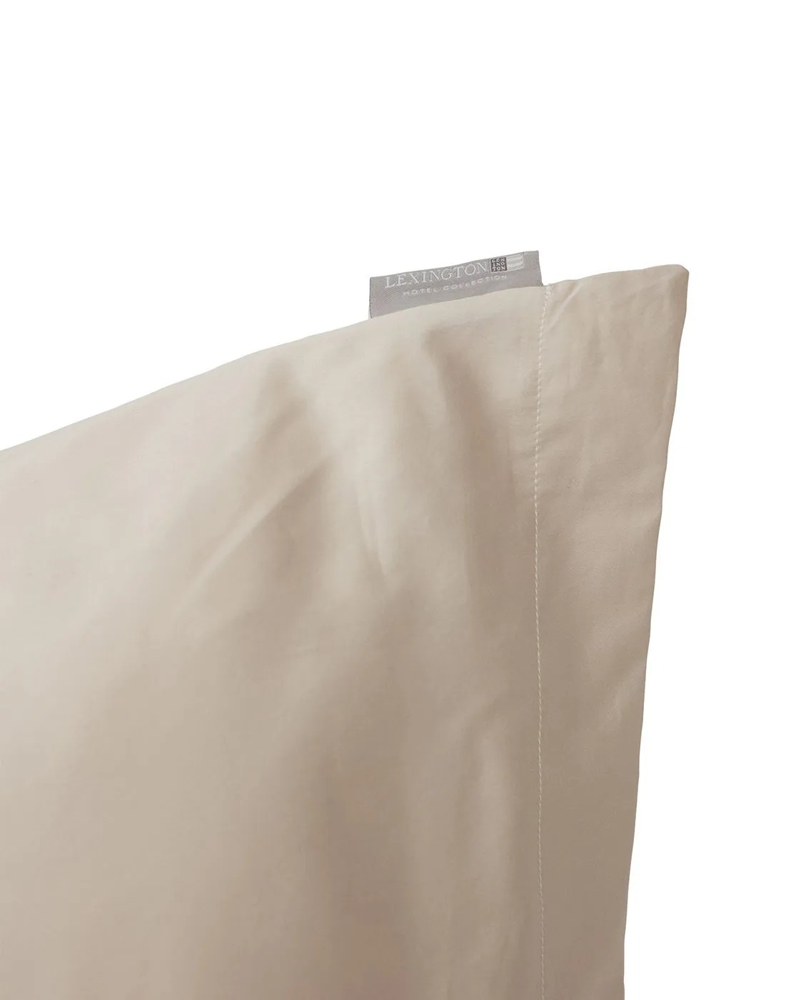Taie d'oreiller Hotel Cotton Sateen 50x90 cm, Light sand Lexington