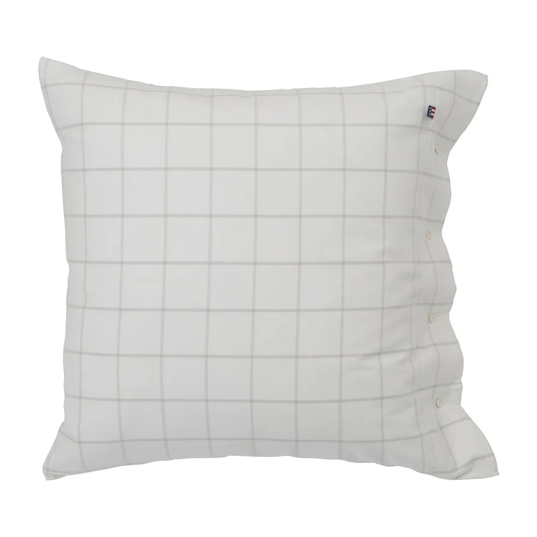 Taie d'oreiller Hotel Light Flannel 65x65 cm, Blanc-beige clair Lexington