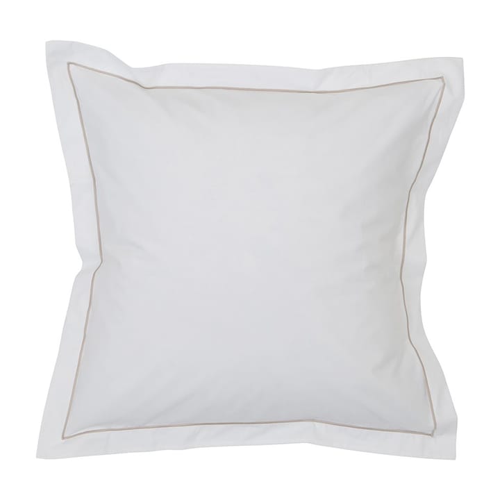 Taie d'oreiller Hotel Percale 65x65 cm - Blanc-beige clair - Lexington