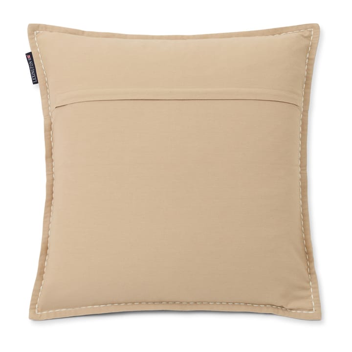 Taie d’oreiller Love Different Organic Cotton 50x50 cm, Beige-multi Lexington