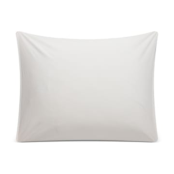 Taie d'oreiller Printed Organic Cotton Poplin 50x60 cm - Blanc-gris - Lexington
