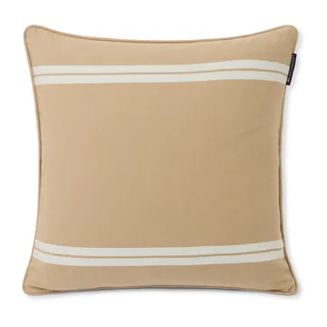 Taie d’oreiller Side Striped 50x50 cm - Beige-white - Lexington