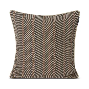 Taie d’oreiller Zig Zag Printed 50x50 cm - Brown-beige - Lexington