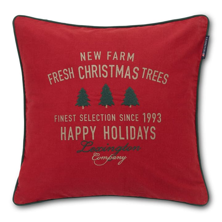 Taie Farm Christmas Trees 50x50 cm - Rouge - Lexington