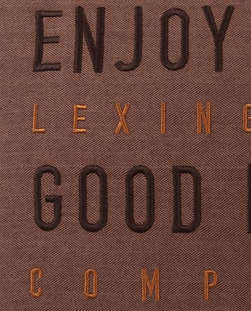 Taie Good Life Herringbone Flannel 50x50 cm - Beige - Lexington