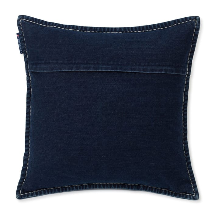 Taie Lazy Days Denim Twill Cotton 50x50 cm, Denim blue Lexington