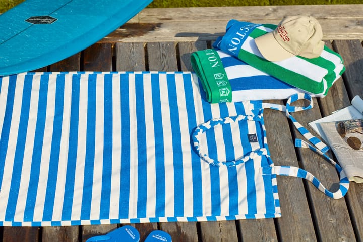 Tapis de plage Striped 190x70 cm, Bleu-blanc Lexington