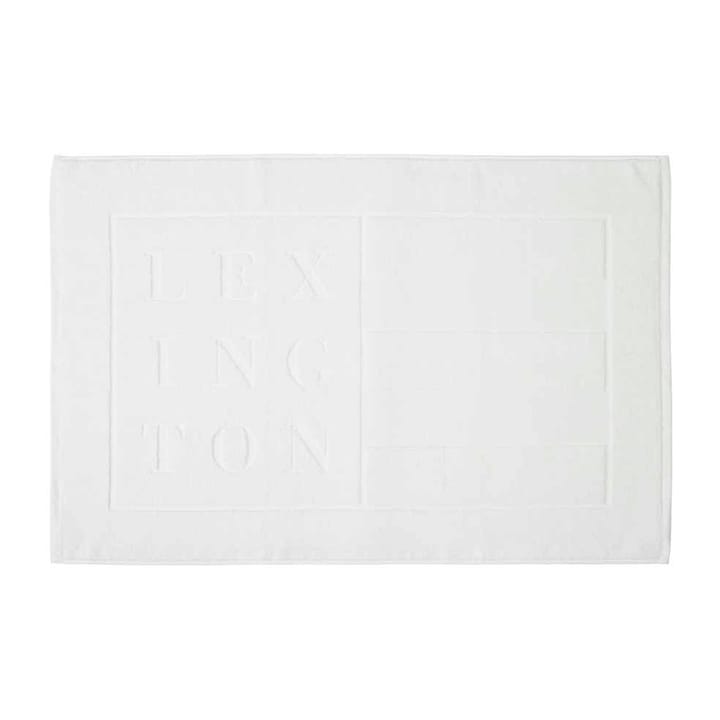 Tapis de salle de bain Lexington Hotel 60x90 cm - Blanc - Lexington