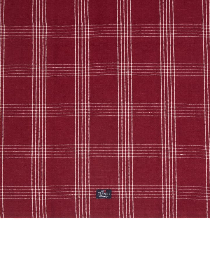 Torchon de cuisine Checked lin/coton 50x70 cm, Red-white Lexington