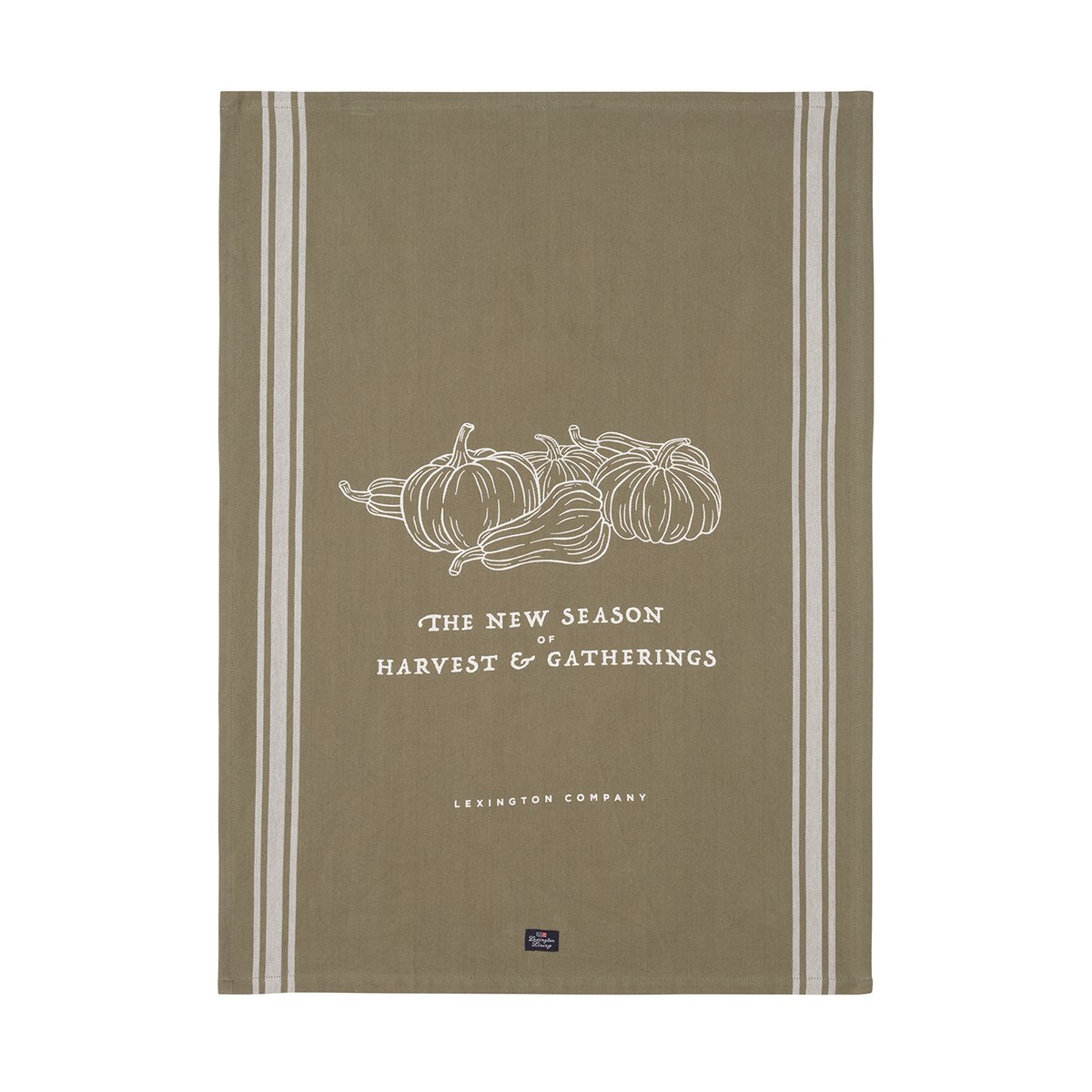 Lexington Torchon de cuisine Harvest & Gatherings 50x70 cm Olive