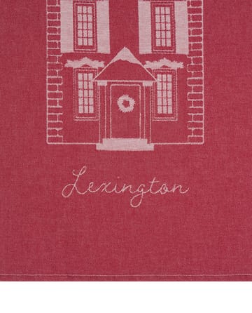 Torchon de cuisine House coton écologique 50x70 cm - Red-white - Lexington