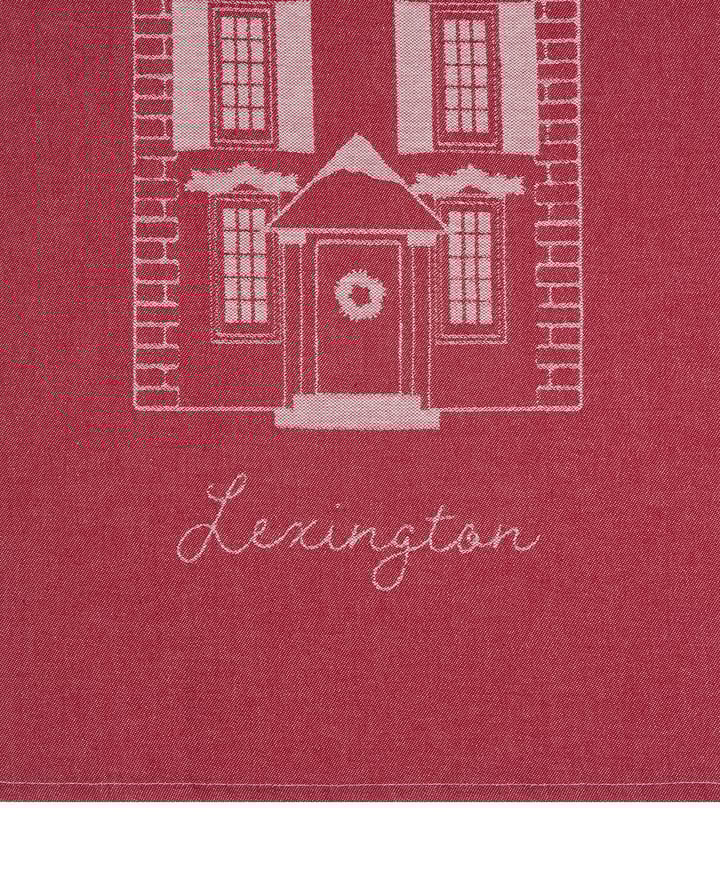 Torchon de cuisine House coton écologique 50x70 cm, Red-white Lexington