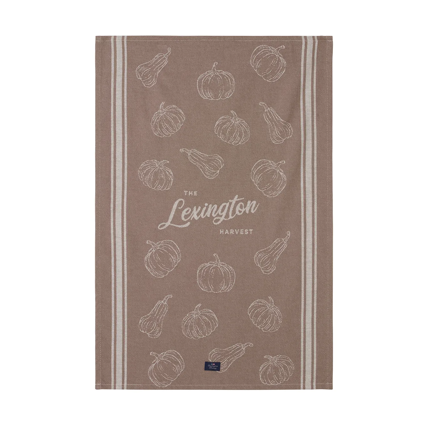 Torchon de cuisine Organic Cotton Jacquard 50x70 cm, Brown Lexington