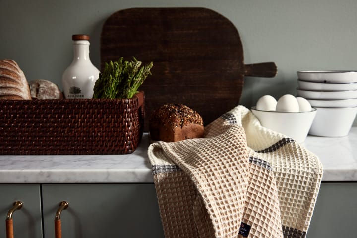 Torchon de cuisine Organic Cotton Waffle 50x70 cm, Beige Lexington