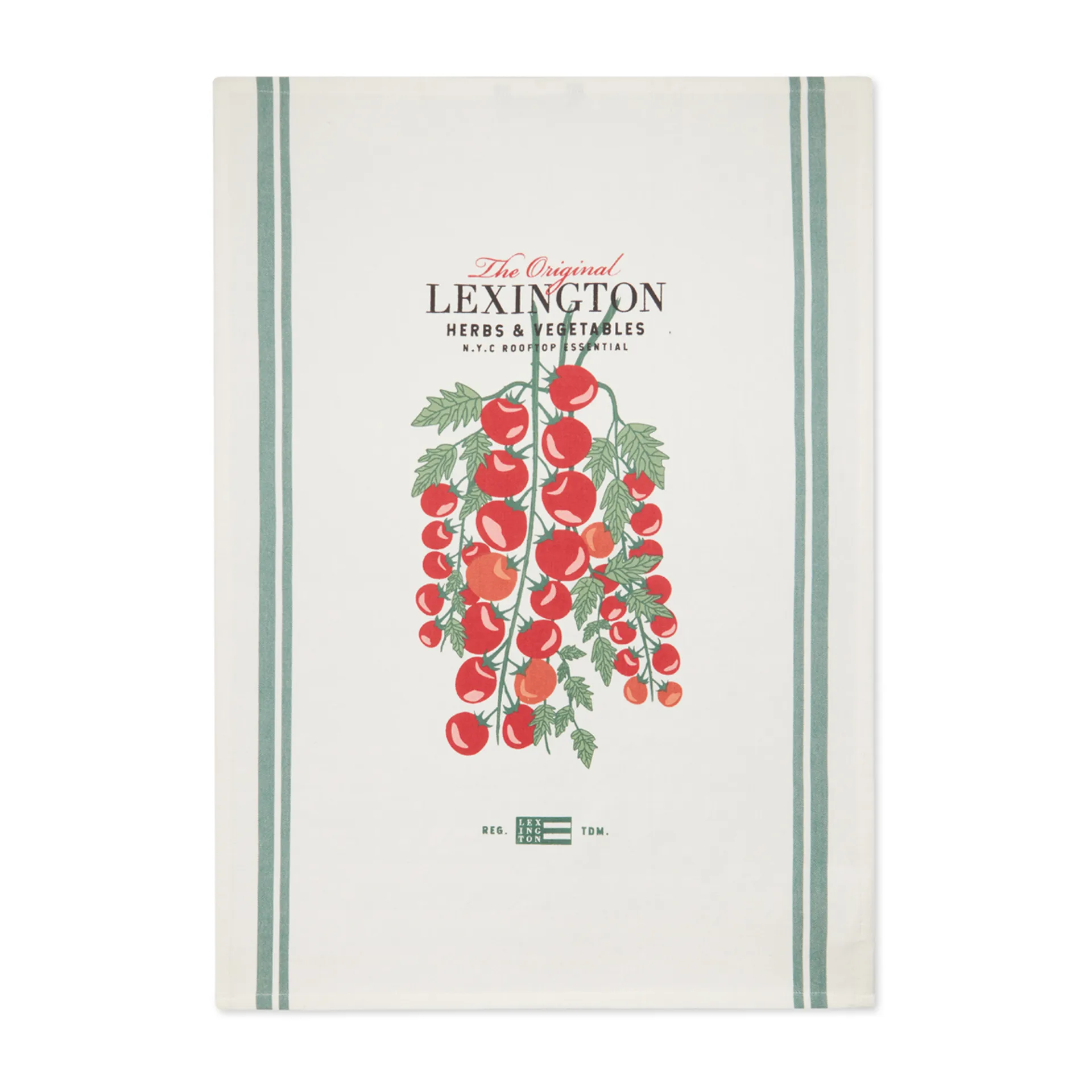 Torchon de cuisine Tomato 50x70 cm, Blanc-rouge Lexington