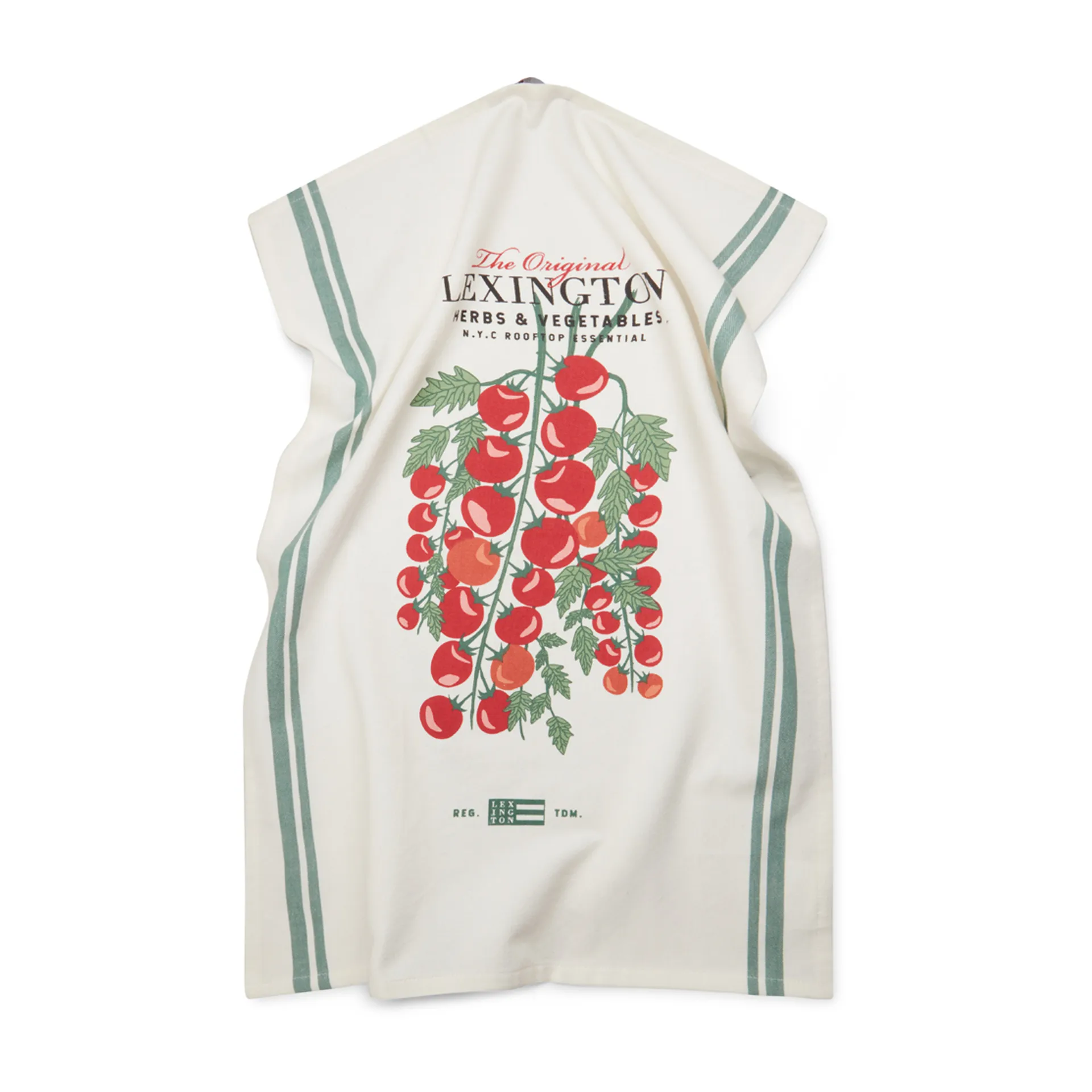 Torchon de cuisine Tomato 50x70 cm, Blanc-rouge Lexington