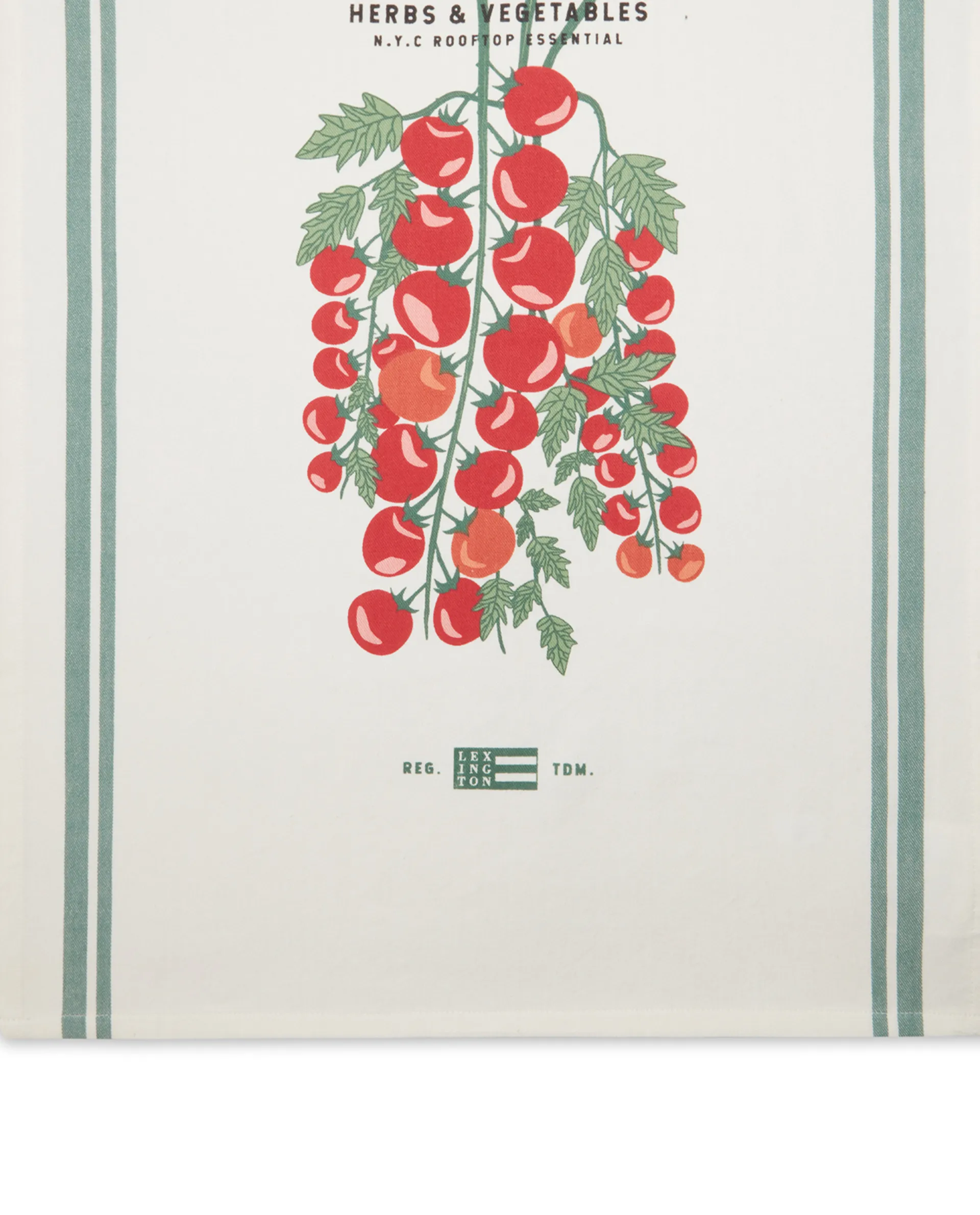 Torchon de cuisine Tomato 50x70 cm, Blanc-rouge Lexington