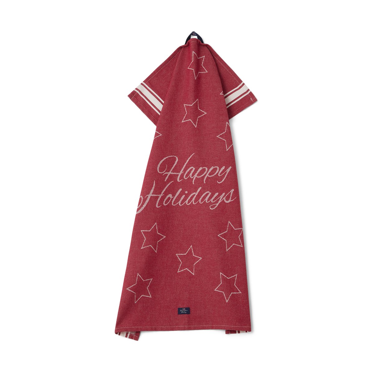 Lexington Torchon Happy Holidays 50x70 cm Rouge | Design Scandinave | Torchons | Rouge