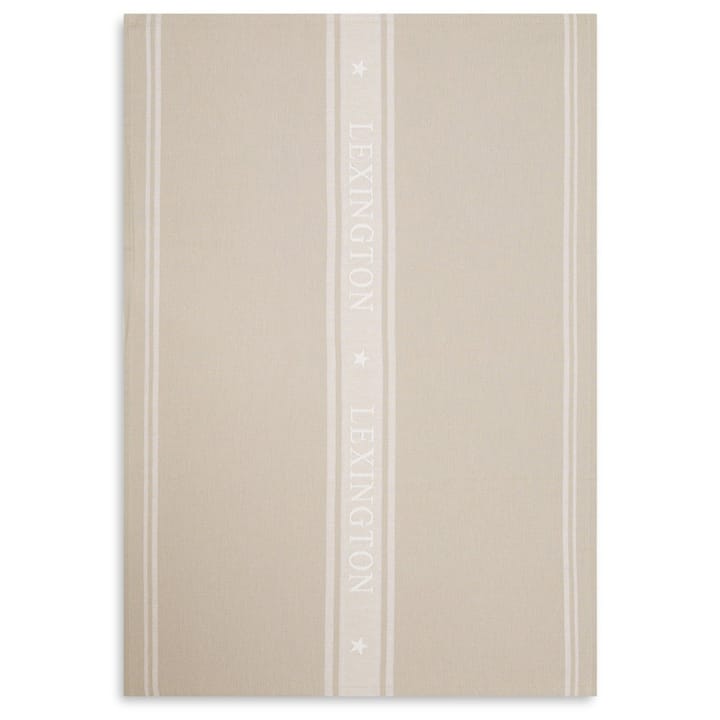 Torchon Icons Star 50x70 cm - Beige-white - Lexington