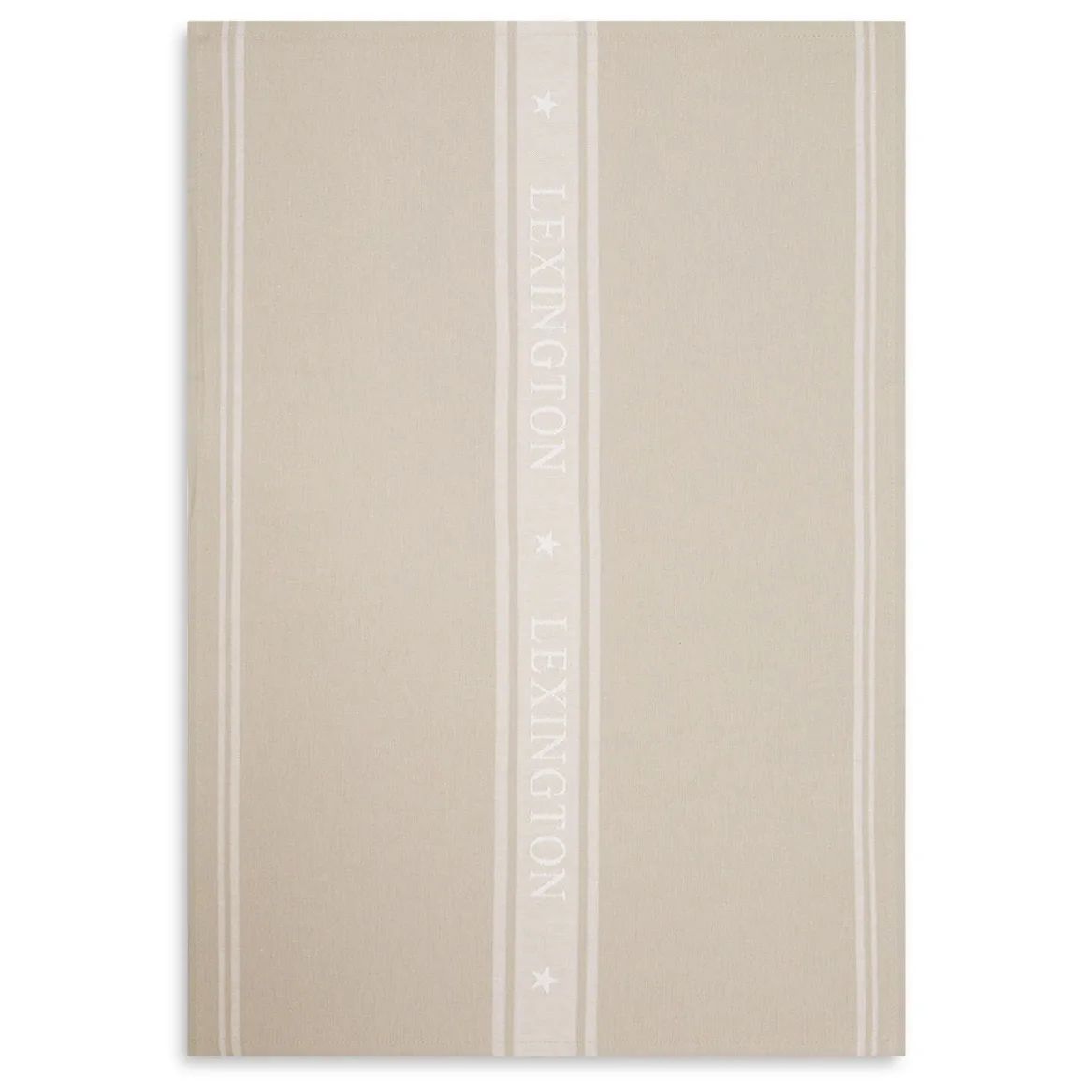 Torchon Icons Star 50x70 cm, Beige-white Lexington