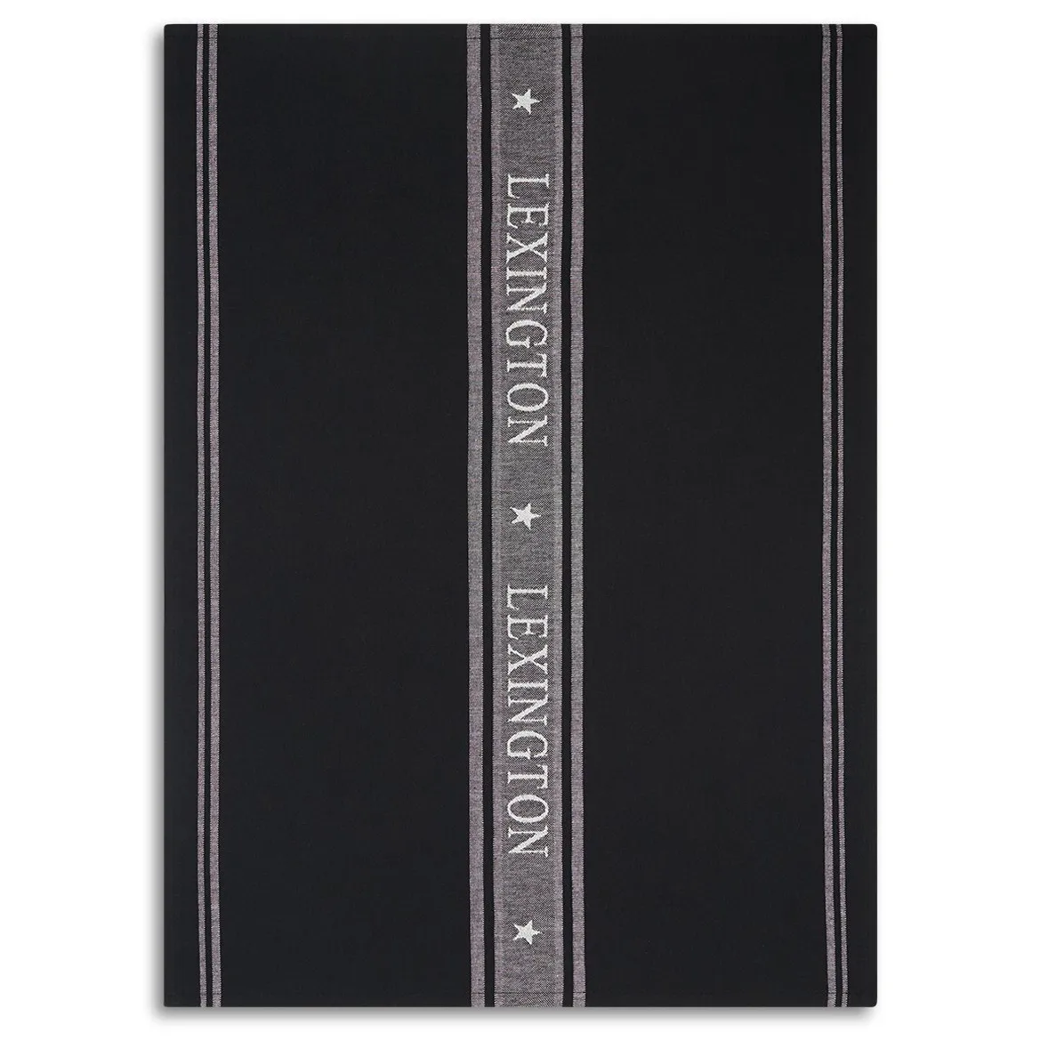 Torchon Icons Star 50x70 cm, Black-white Lexington