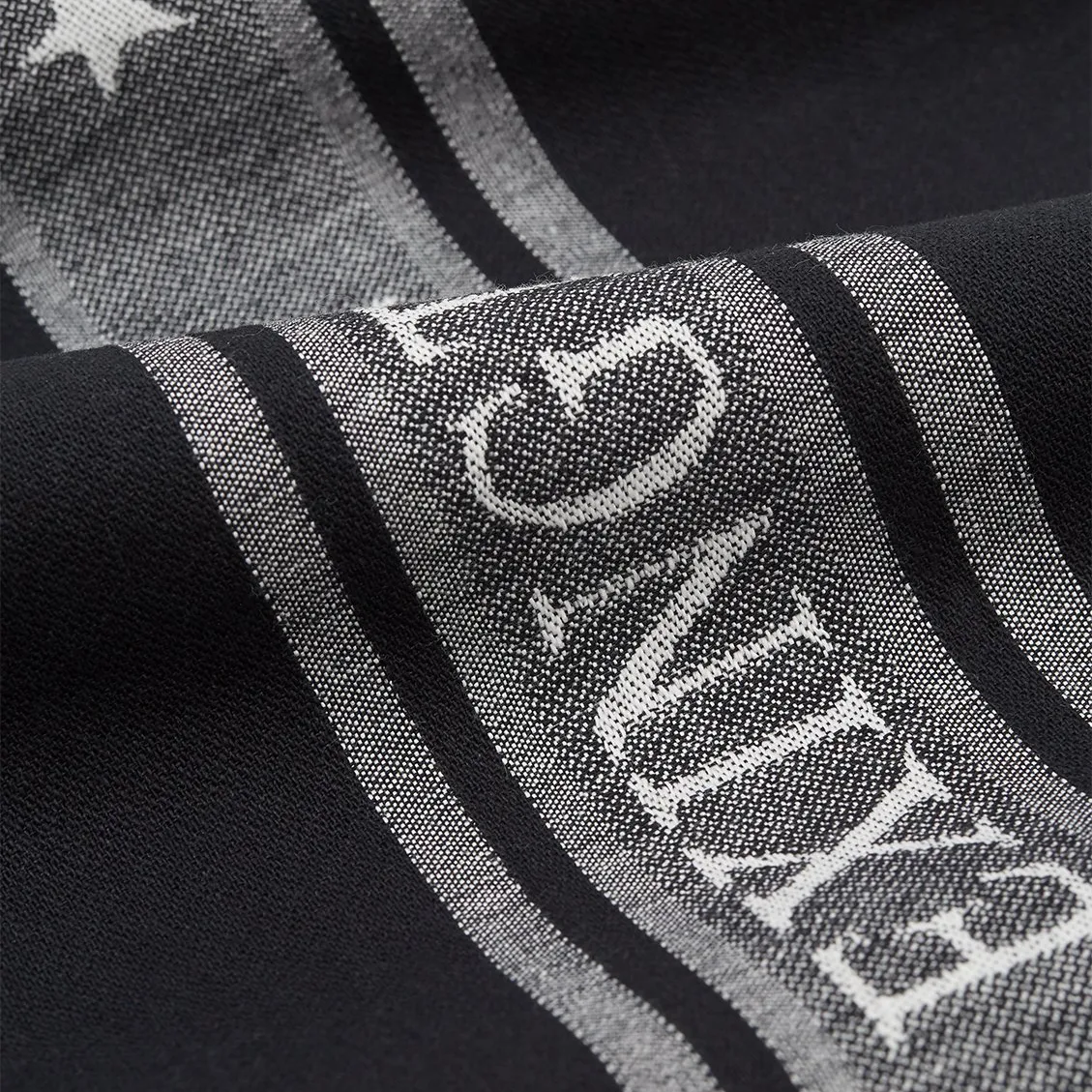 Torchon Icons Star 50x70 cm, Black-white Lexington